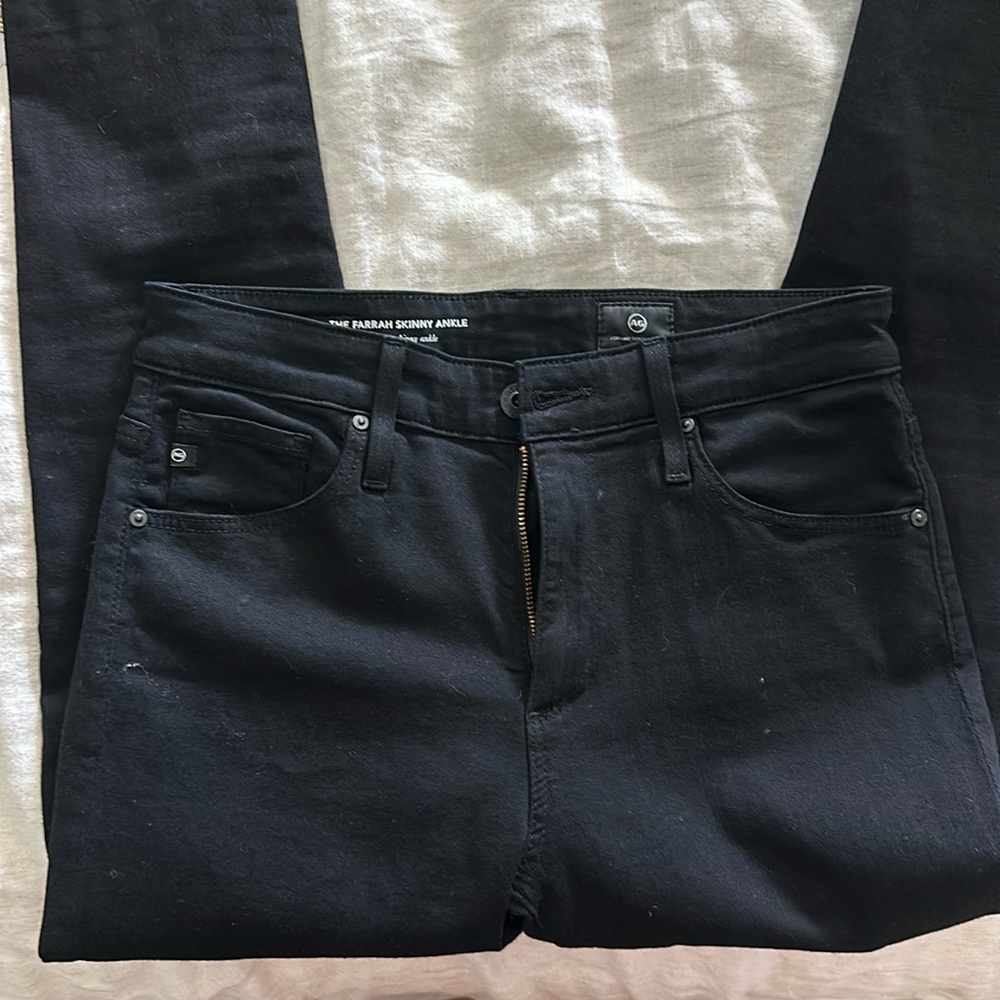 AG skinny jeans black